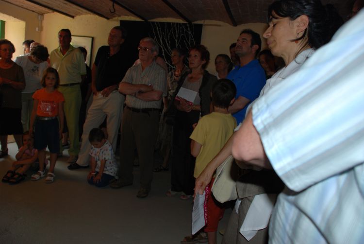Foto pubblico della mostra "Solstizio d'estate"